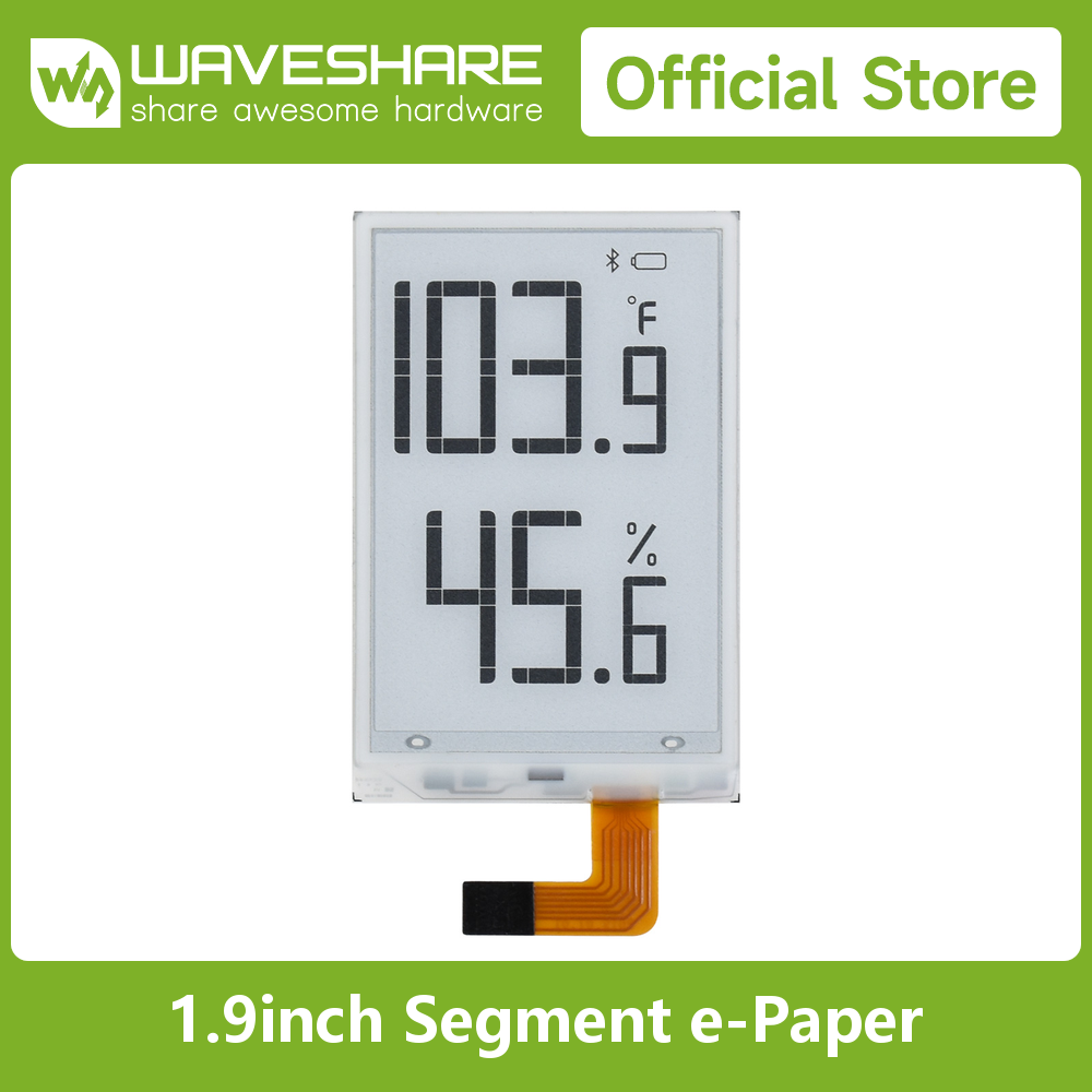 Pi Display - Display E-Paper a Segmenti Waveshare da