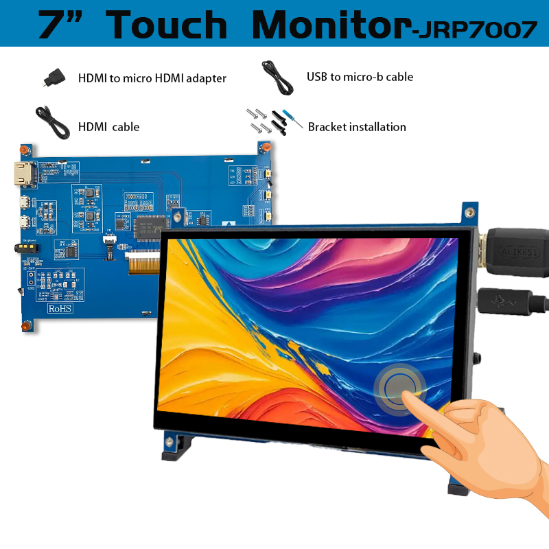 Raspberry Pi 4 - Schermo IPS da 7 pollici AIDA64