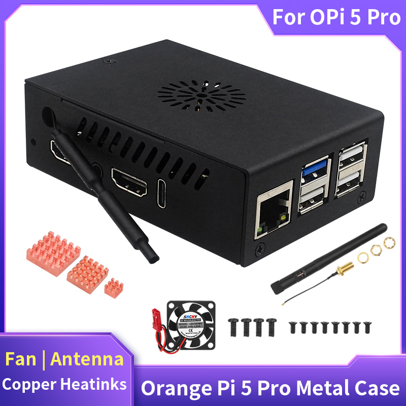 Pi Cooler - Orange Pi 5 Pro Custodia Guscio