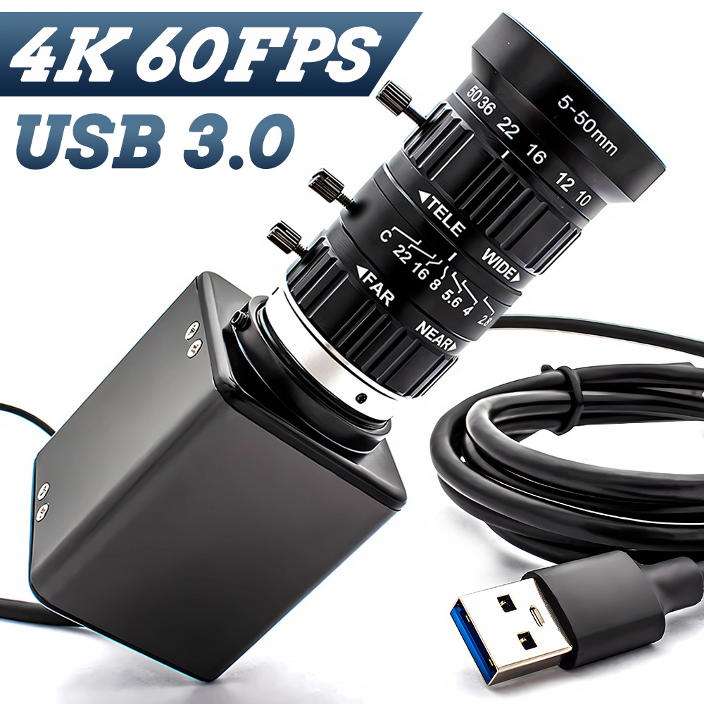 Raspberry Pi Global Shutter Camera Imx296 - Fotocamera Ultral 4K USB3.0 Sensore IMX678