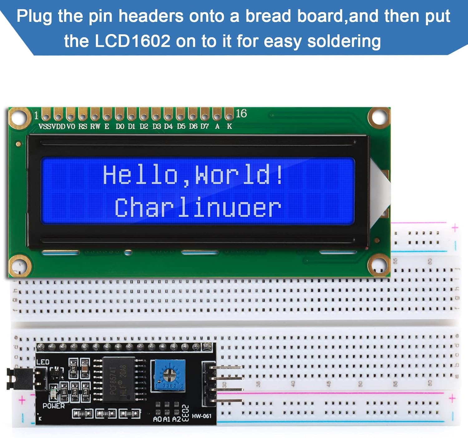Raspberry Pi 4 - 1 Set Modulo LCD 1602 20*4