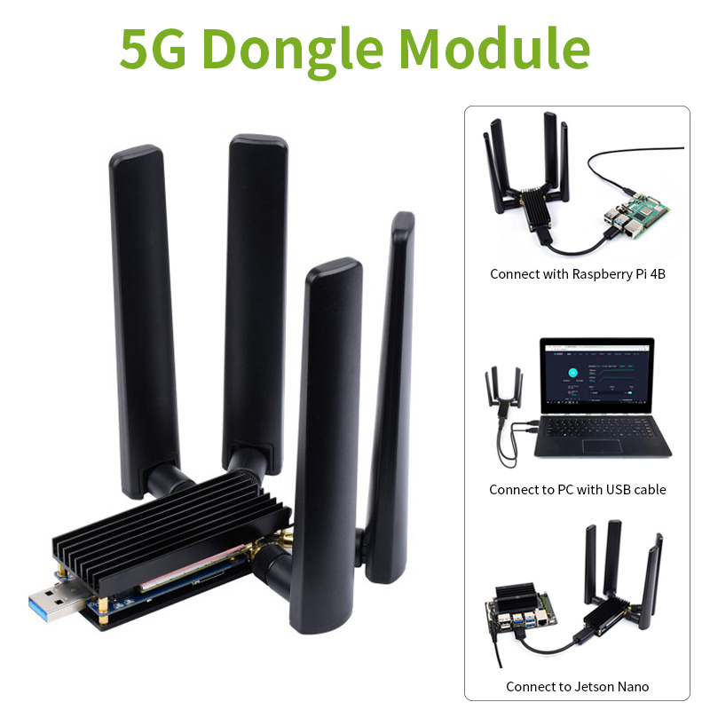 Pi 4 Case - Modulo dongle 5G Scheda di espansione