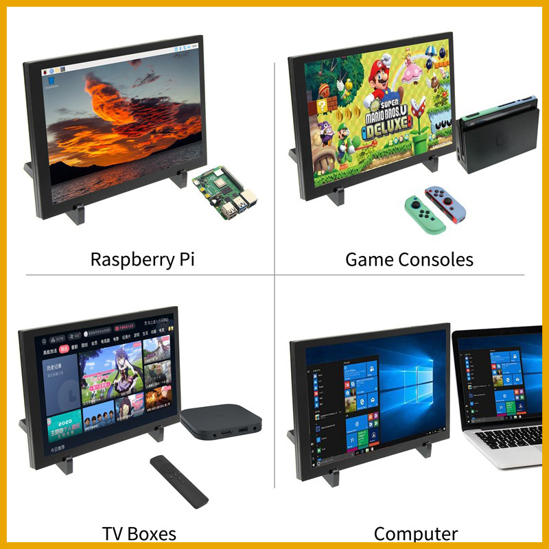 Pi Display - Monitor LCD IPS Touch Screen da