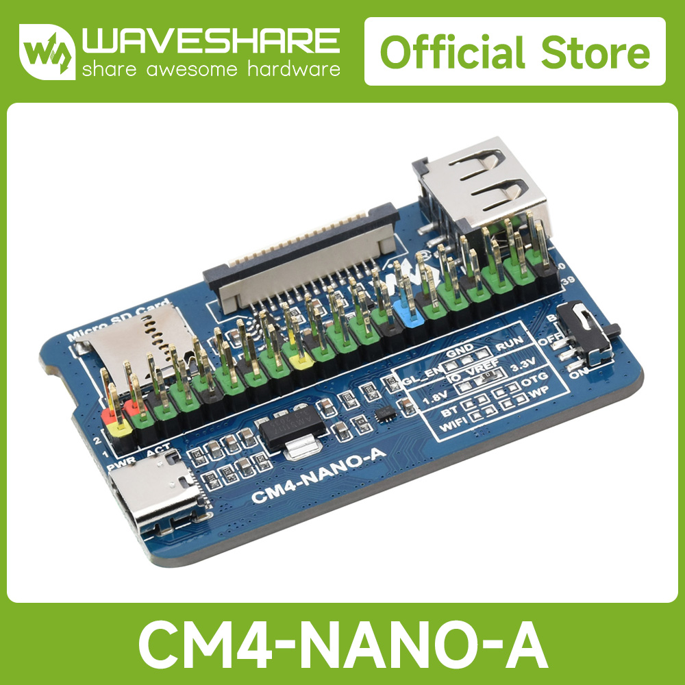 Raspberry Pi 4 - Scheda base Nano Waveshare (A) SCHEDA