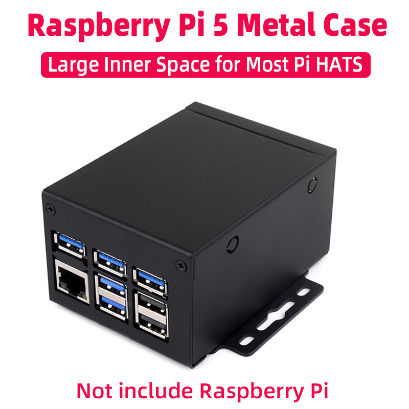 Custodia in metallo per Raspbe - Pi 5 Case recensione e prezzo