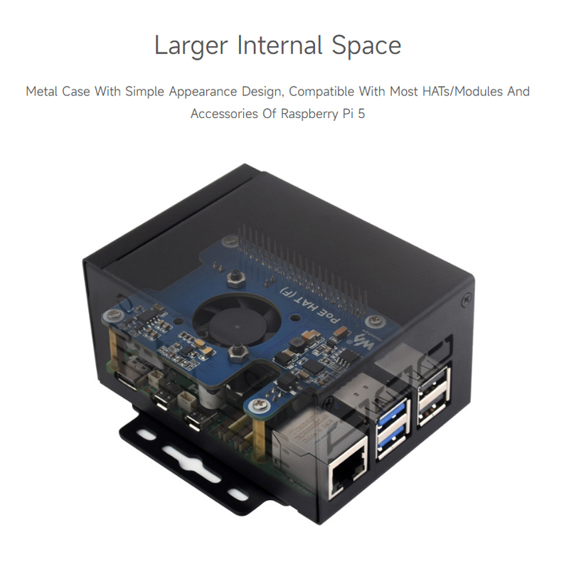 Custodia in metallo per Raspbe - Pi 5 Case recensione e prezzo