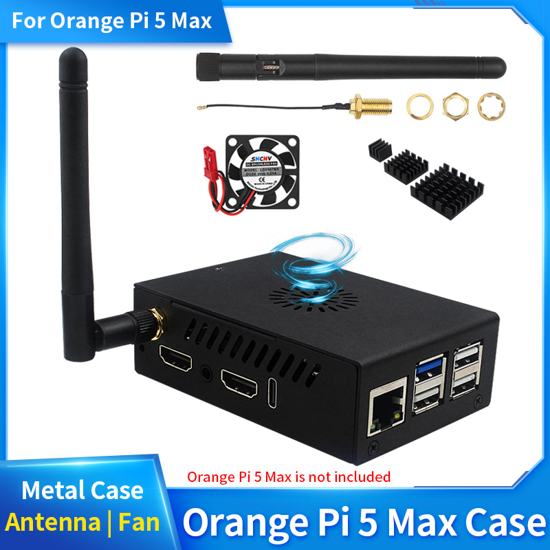 Custodia Orange Pi 5 Max con v - Pi 5 Case recensione e prezzo