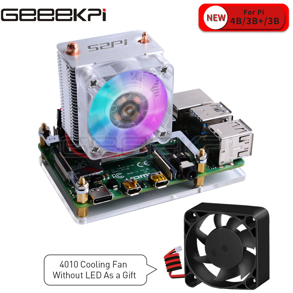 GeeekPi Clear Black Ice Tower  - Pi 5 Case recensione e prezzo
