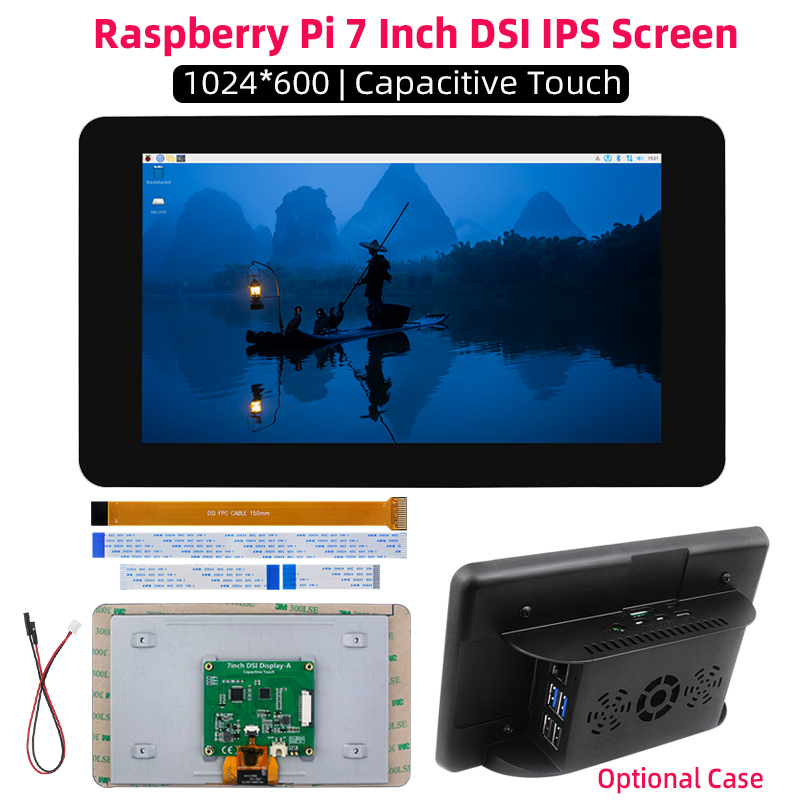 Raspberry Pi 7 pollici DSI 102 - Pi 5 Case recensione e prezzo
