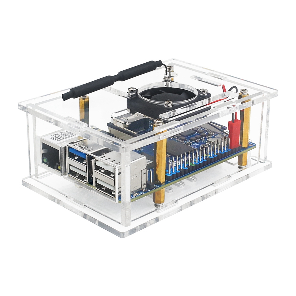 ABFN-Scatola in Acrilico con V - Pi 4 Case recensione e prezzo