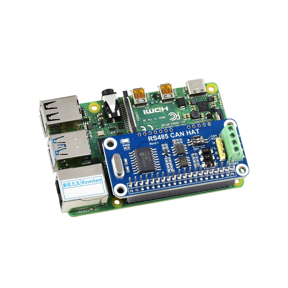 Waveshare RS485 CAN HAT per Ra - Raspberry Pi 5 recensione e prezzo