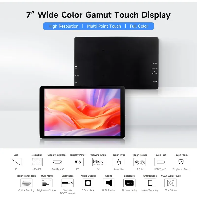 Display Touch Capacitivo Aisma - Pi Zero recensione e prezzo