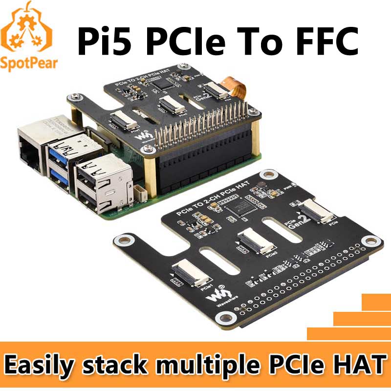 Raspberry Pi 5 PCIe a 2-CH PCI - Pi Cooler recensione e prezzo