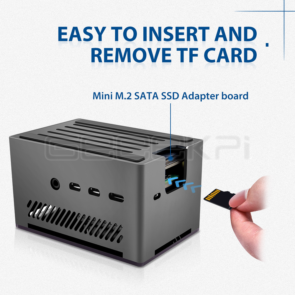 GeeekPi Custodia in mattoni in - Pi 4 Case recensione e prezzo