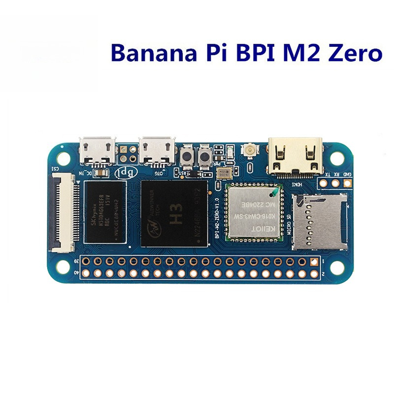 Banana Pi-M2 Zero H3, mini com - Pi Zero recensione e prezzo