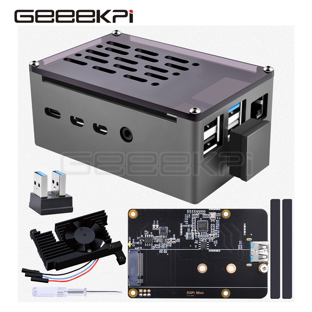GeeekPi Custodia in mattoni in - Pi Cooler recensione e prezzo