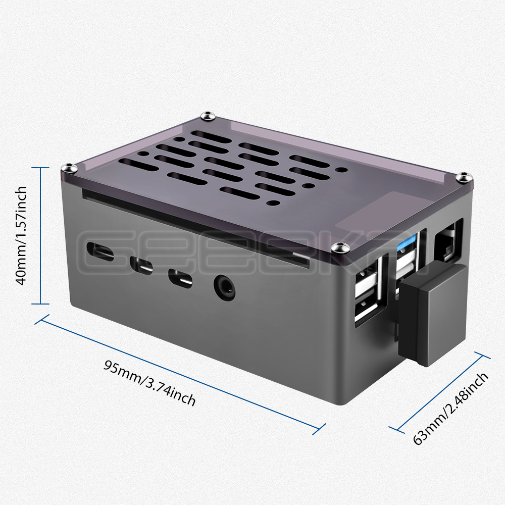 GeeekPi Custodia in mattoni in - Pi Cooler recensione e prezzo