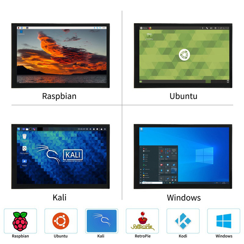Monitor LCD IPS Touch Screen d - Pi Display recensione e prezzo