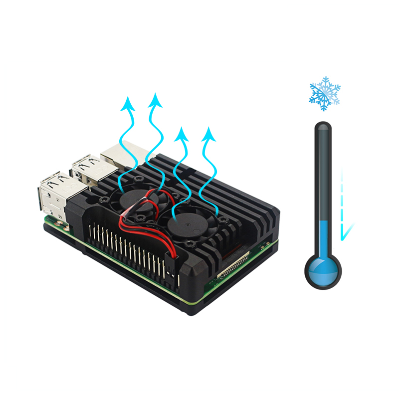 Custodia in alluminio Raspberr - Pi Cooler recensione e prezzo
